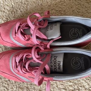 Pink New Balances